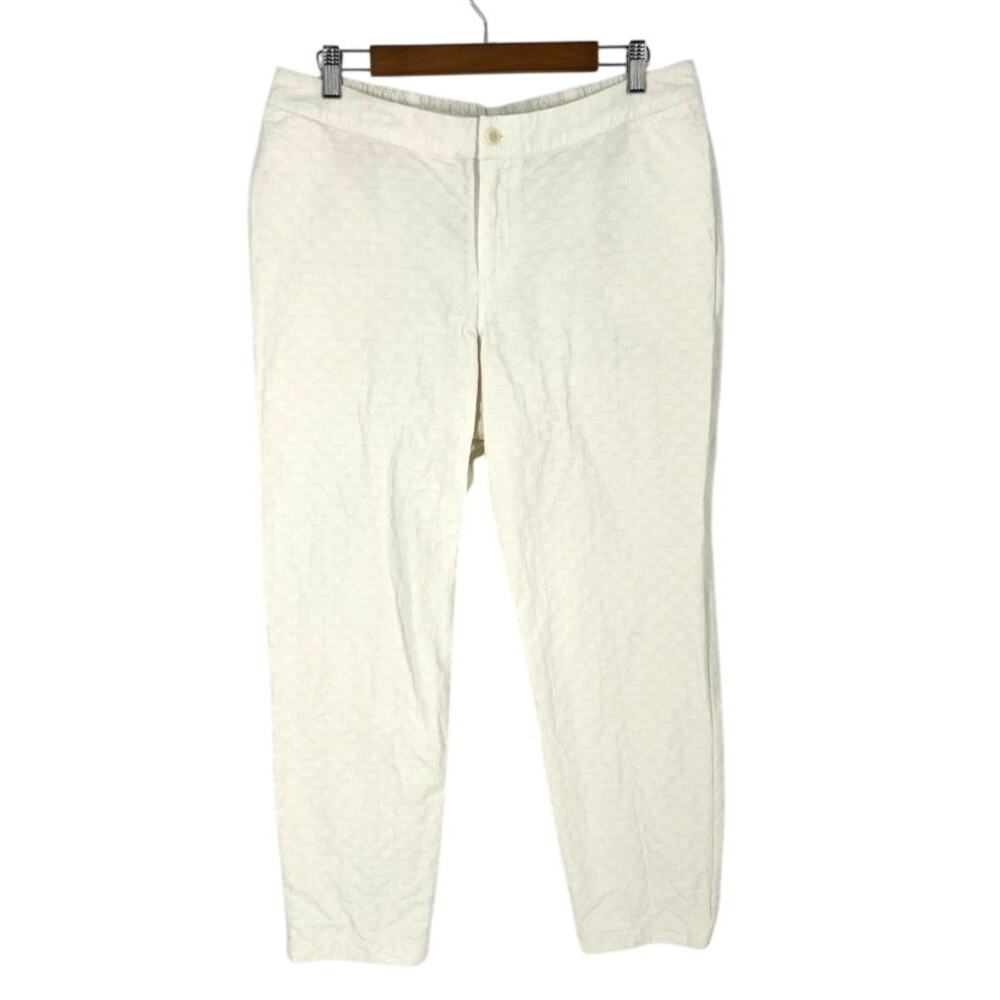 Hatch Maternity Pants Cream Size 2 Cotton
